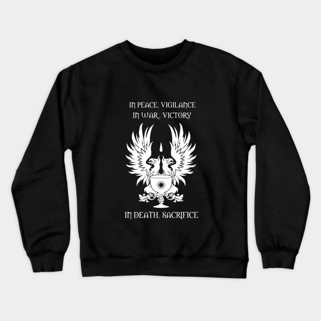 GRAY WARDENS Crewneck Sweatshirt by missfortune-art